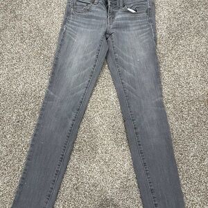 American Eagle Outfitters Women's Straight Leg Gray Jeans